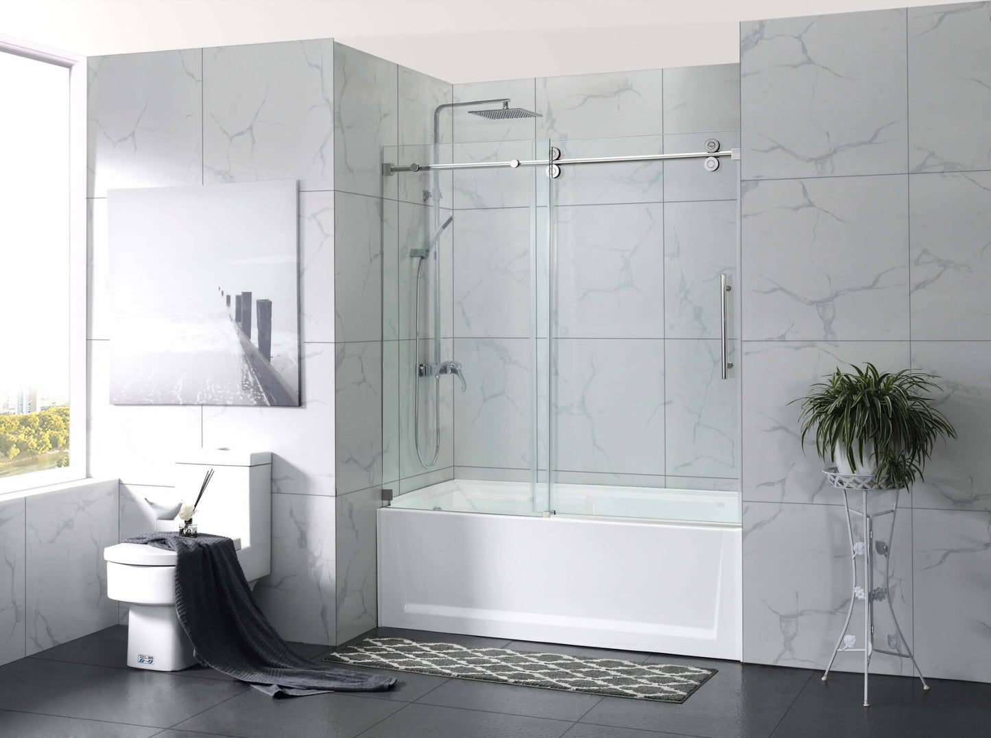 ProStyle CIRCULO In-Line Shower Door
