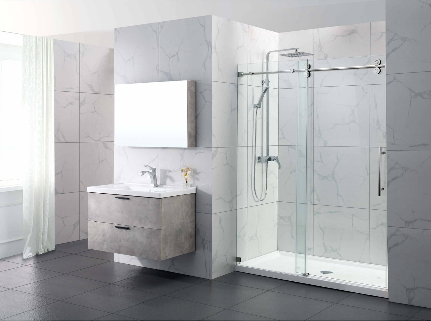 ProStyle CIRCULO In-Line Shower Door