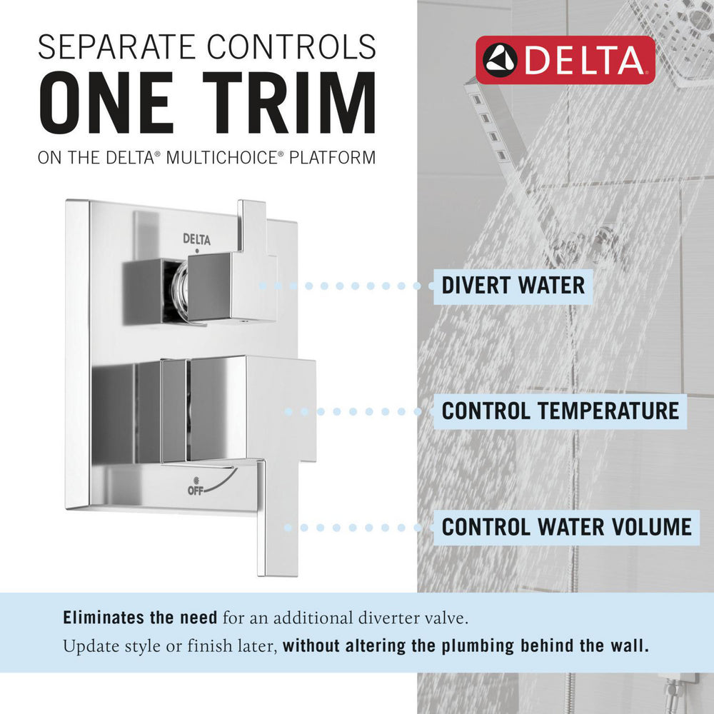 Delta MODERN Monitor 14 Square Shower System