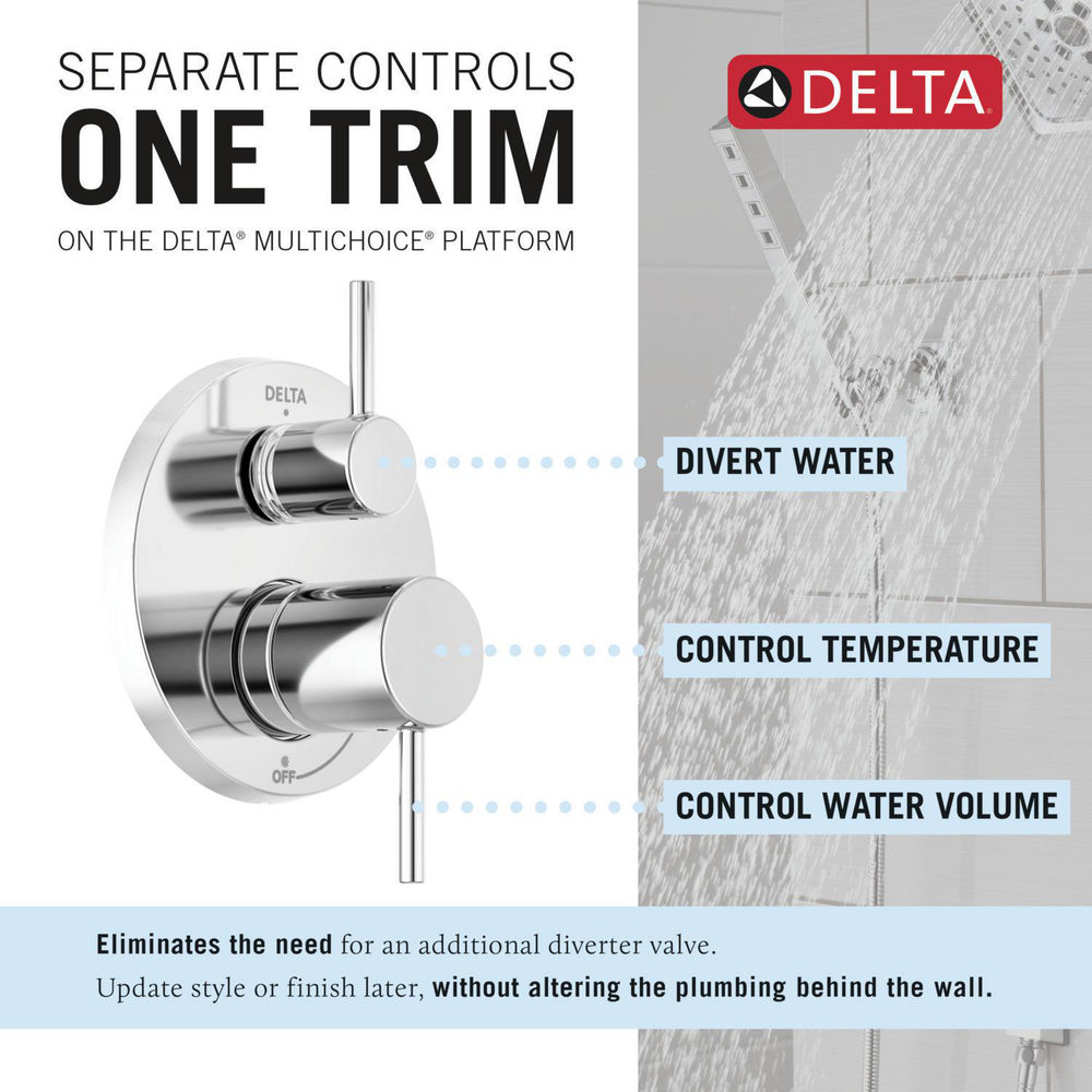 Delta MODERN Monitor 14 Round Shower System