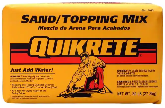 Quikrete 4 to 1 Sand Topping Mix