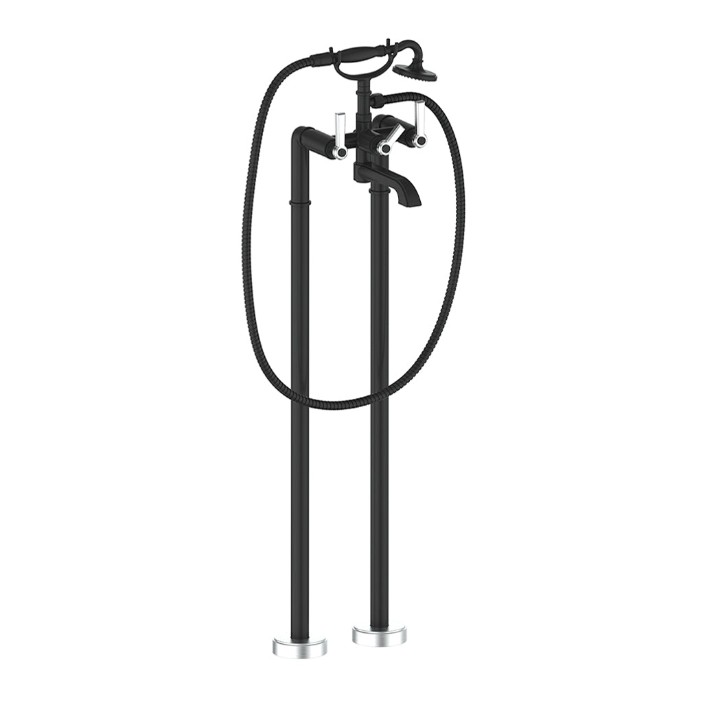 Vogt ZEHN Floor-Mount Tub Filler Dual Handle