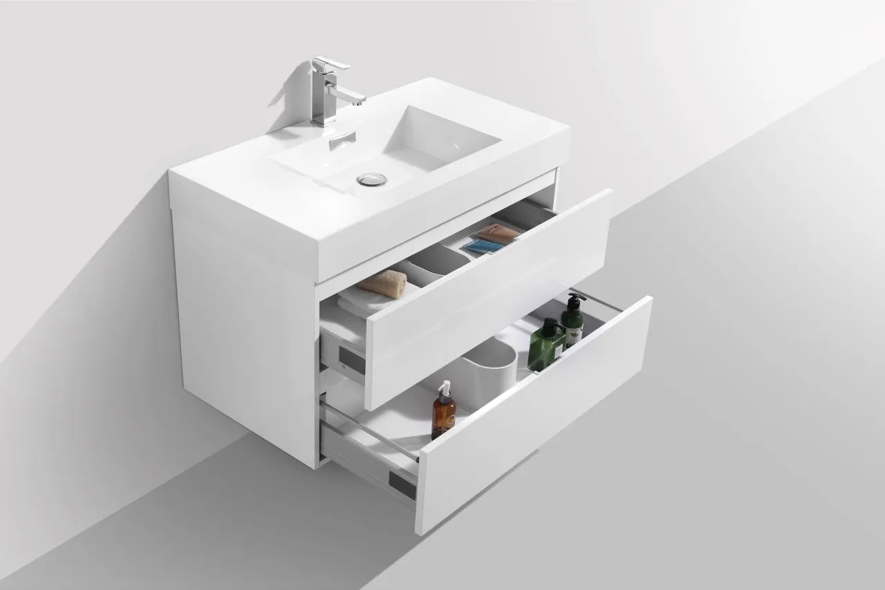 Fitsall 36" Wall-Mount Vanity