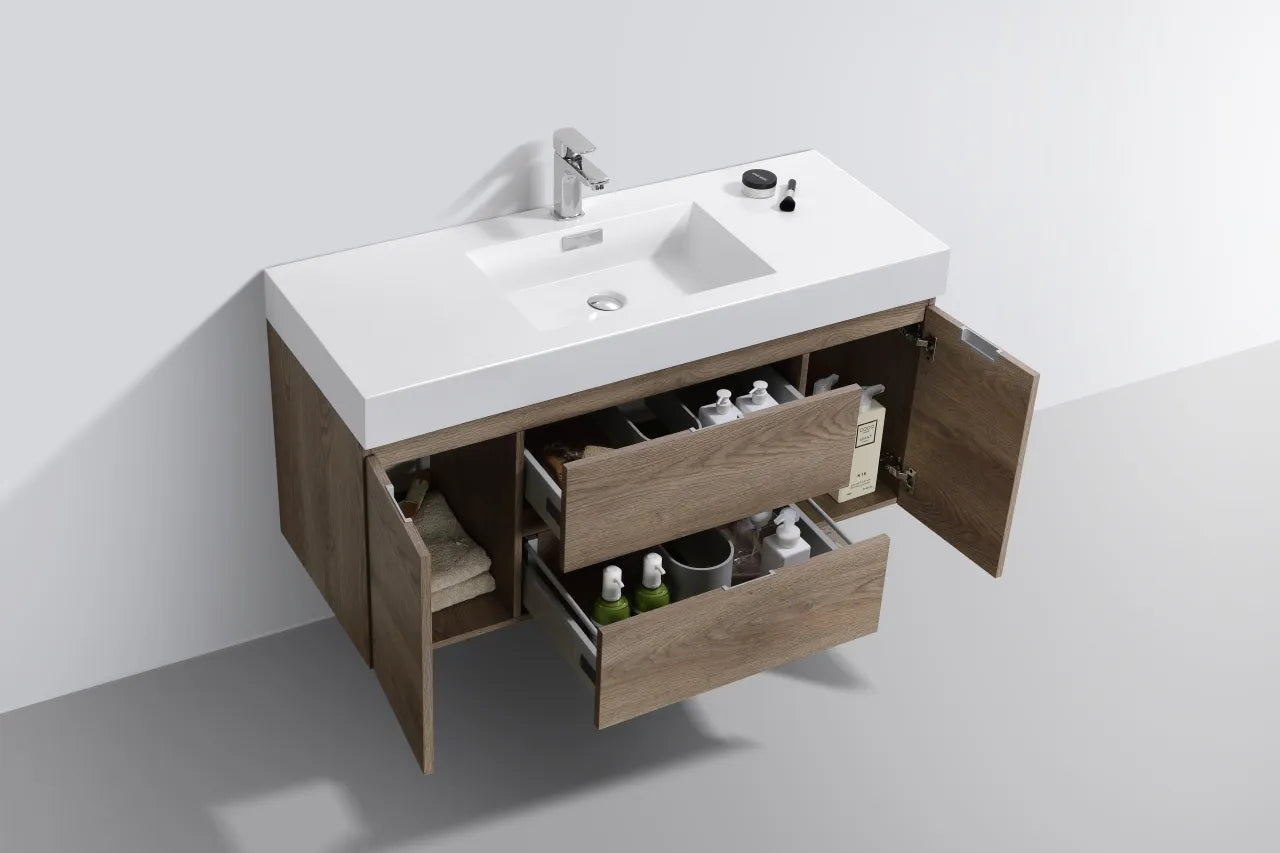 Fitsall 48" Wall-Mount Vanity