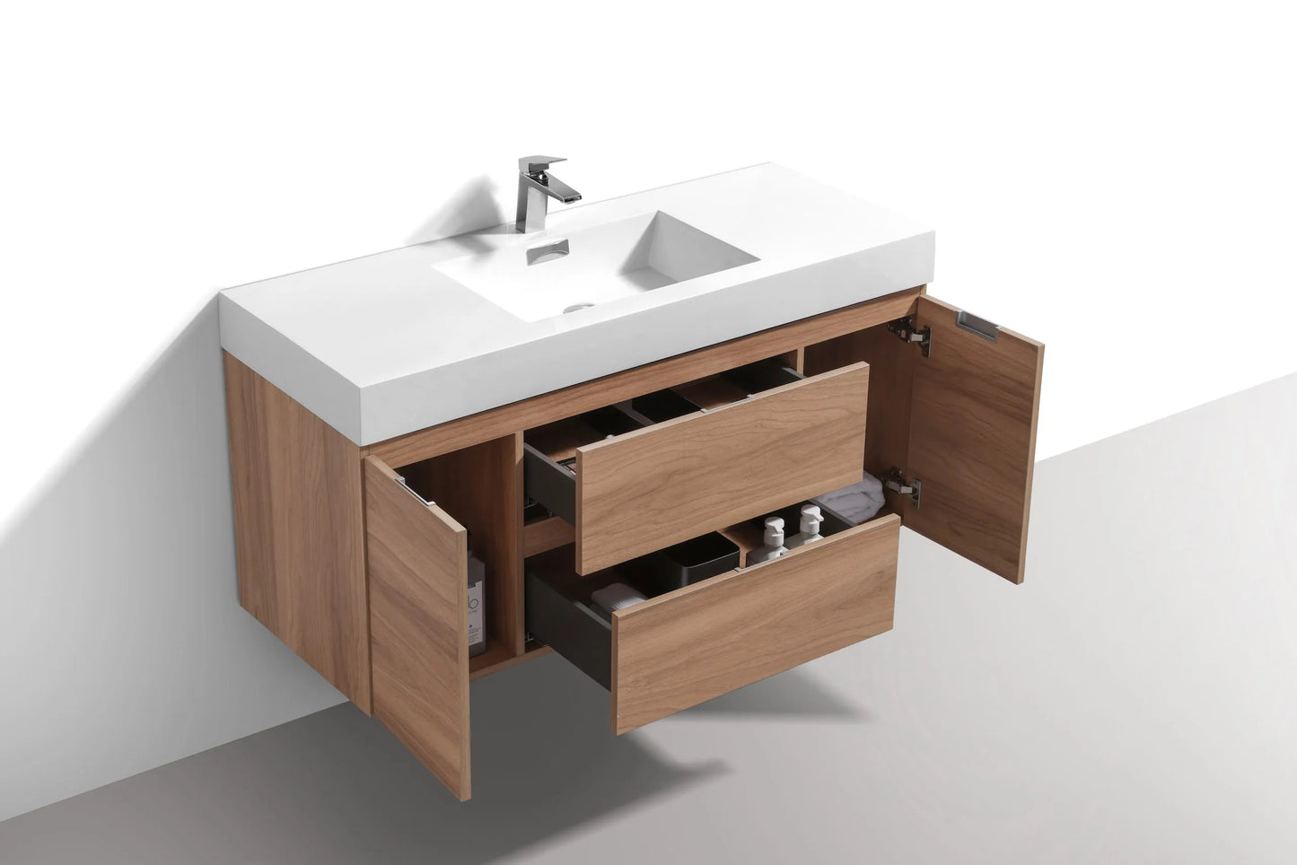 Fitsall 48" Wall-Mount Vanity