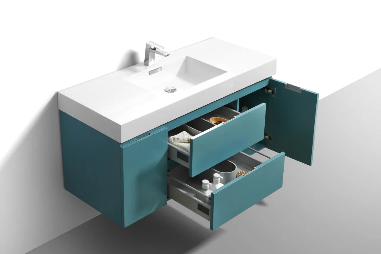 Fitsall 48" Wall-Mount Vanity