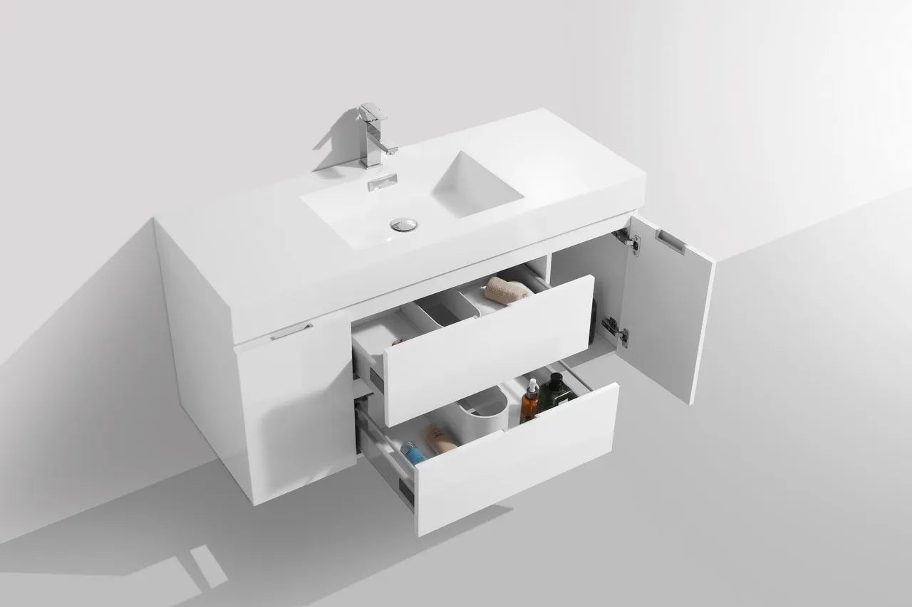 Fitsall 48" Wall-Mount Vanity