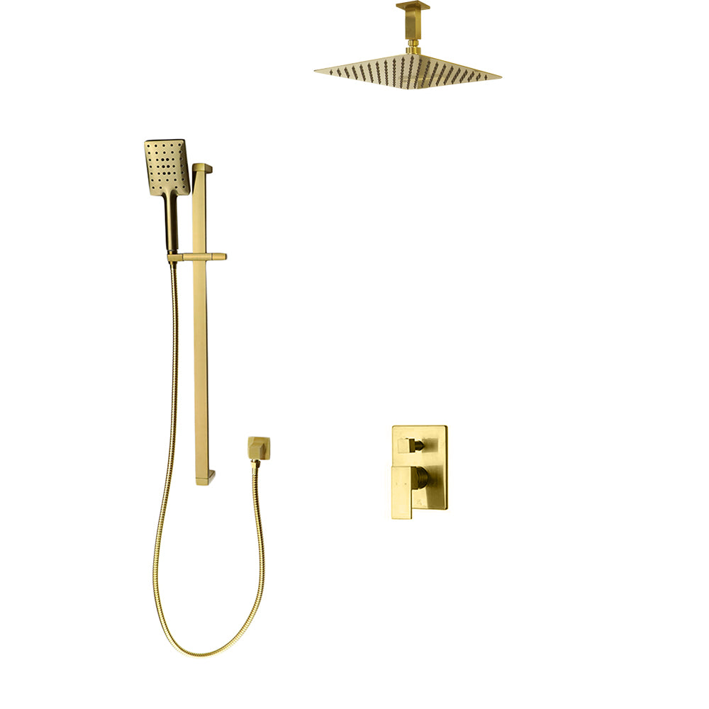 ProStyle QUADRA Pressure Balanced 2-Way Shower Set