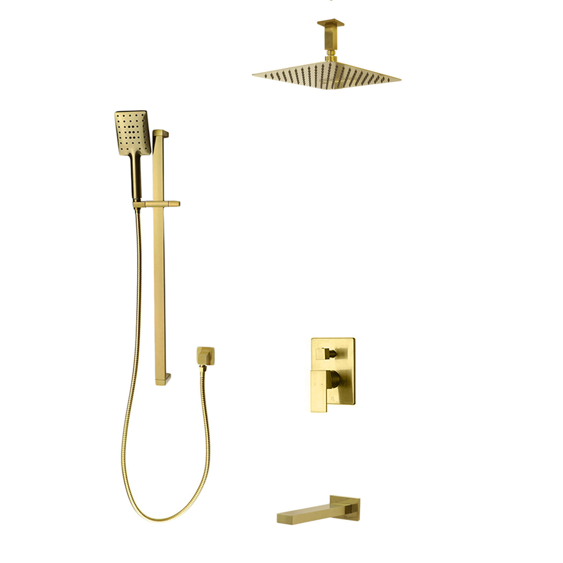 ProStyle QUADRA Pressure Balanced 3-Way Shower Set