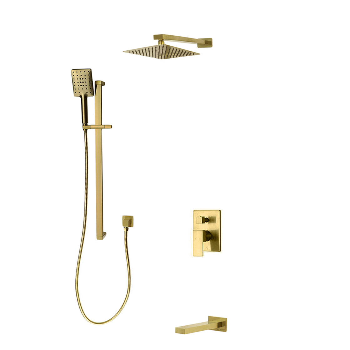 ProStyle QUADRA Pressure Balanced 3-Way Shower Set