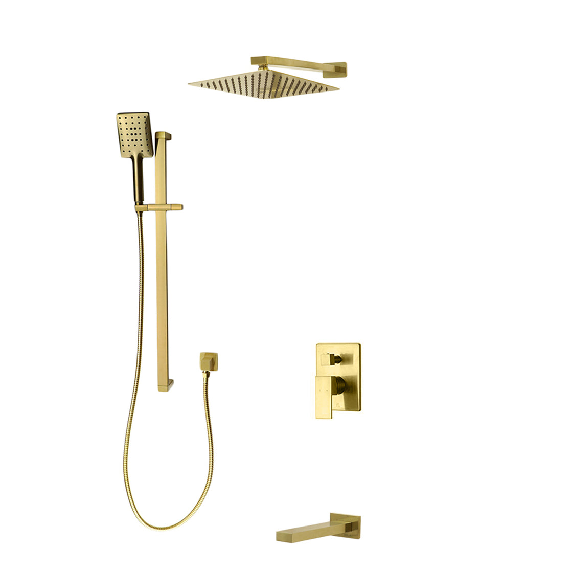 ProStyle QUADRA Pressure Balanced 3-Way Shower Set