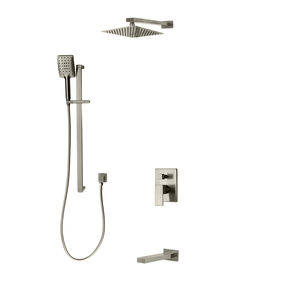 ProStyle QUADRA Pressure Balanced 3-Way Shower Set