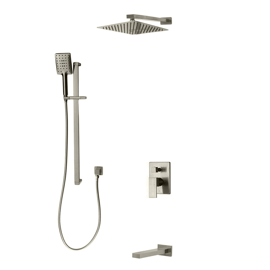 ProStyle QUADRA Pressure Balanced 3-Way Shower Set