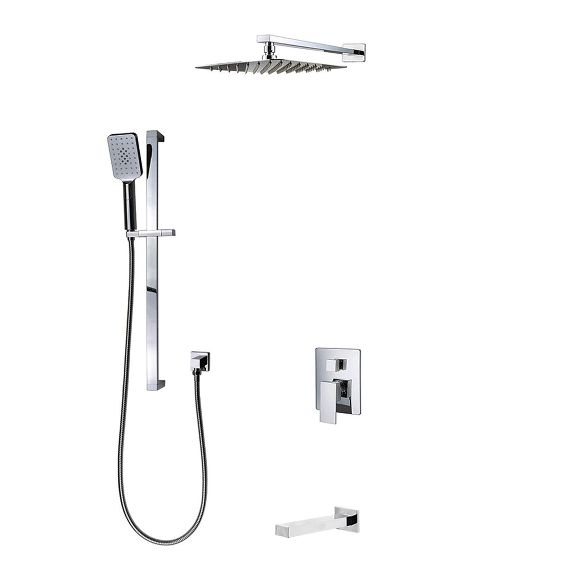 ProStyle QUADRA Pressure Balanced 3-Way Shower Set