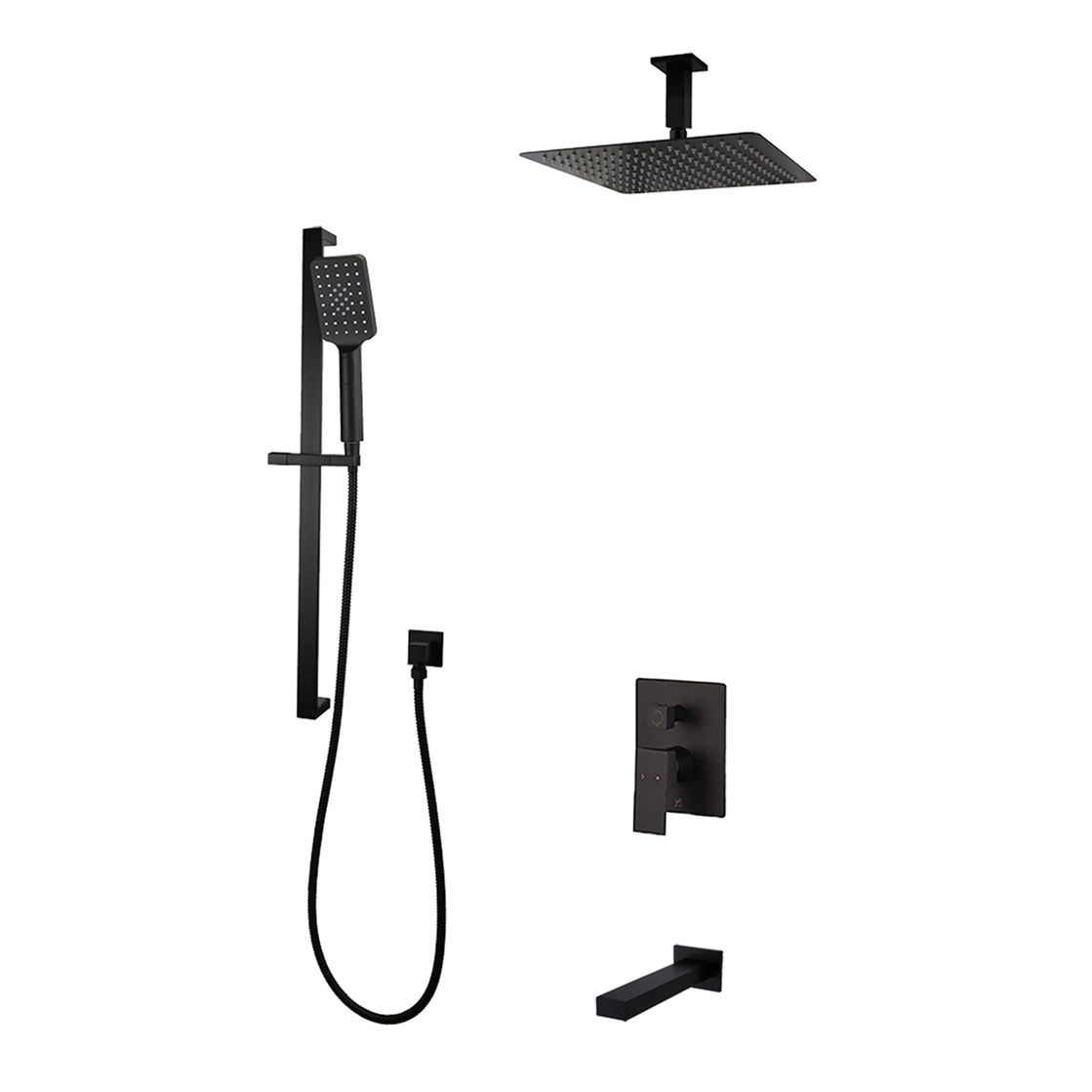 ProStyle QUADRA Pressure Balanced 3-Way Shower Set