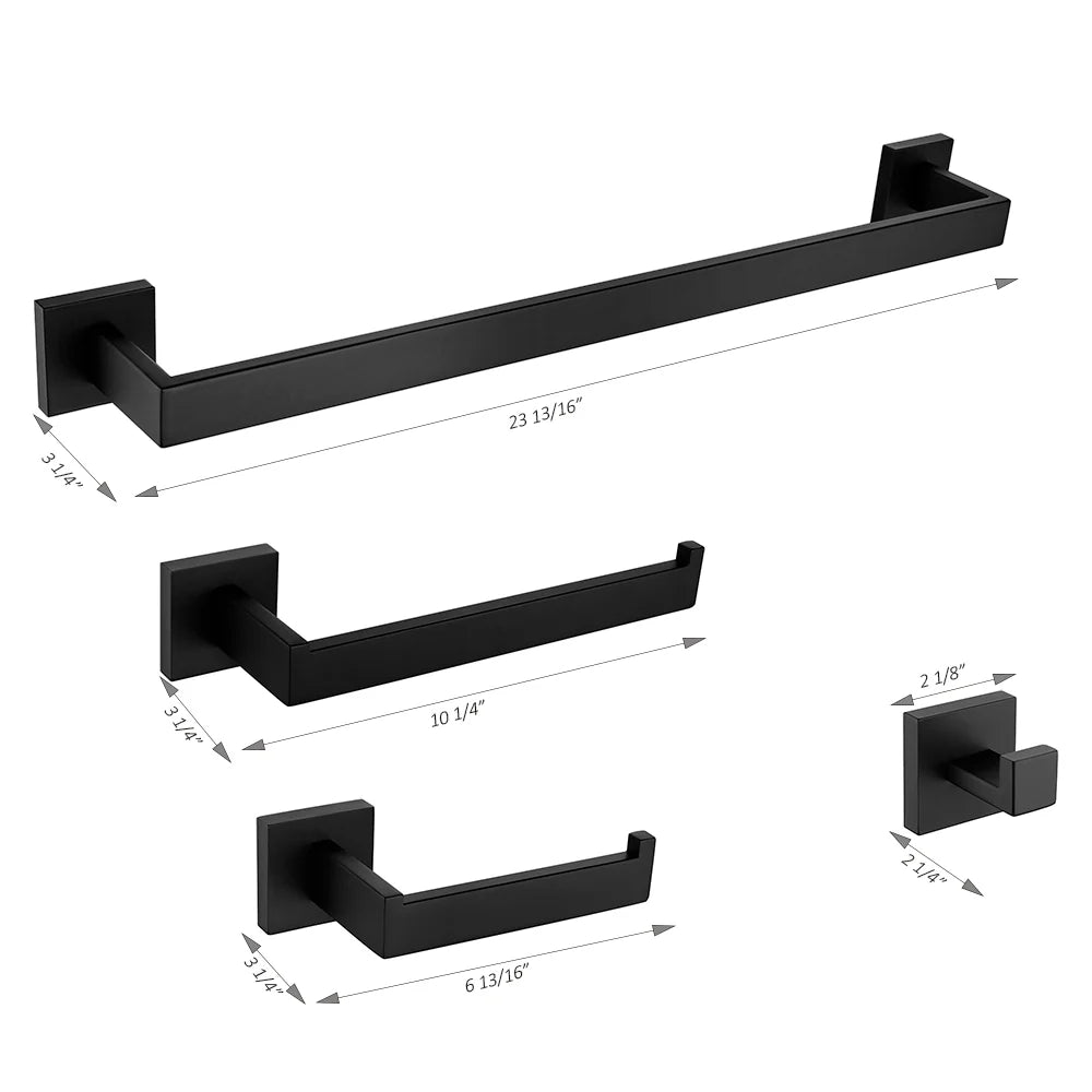 ProStyle QUADRA 4-Piece Bath Accessory Set
