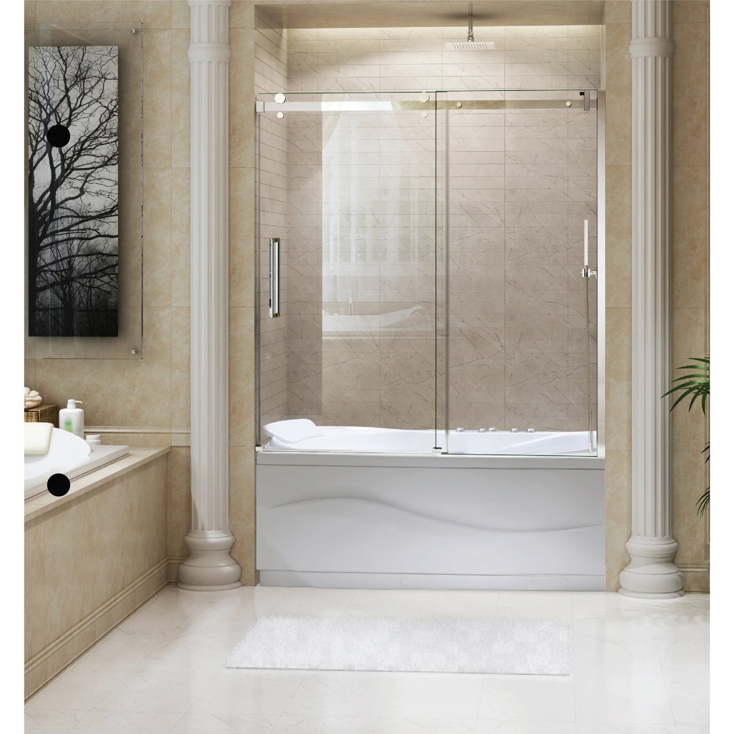 ProStyle QUADRA In-Line Shower Door