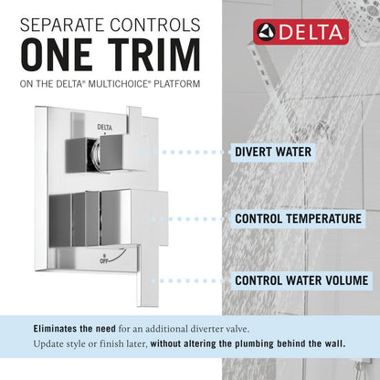 Delta MODERN Monitor 14 Square Shower System