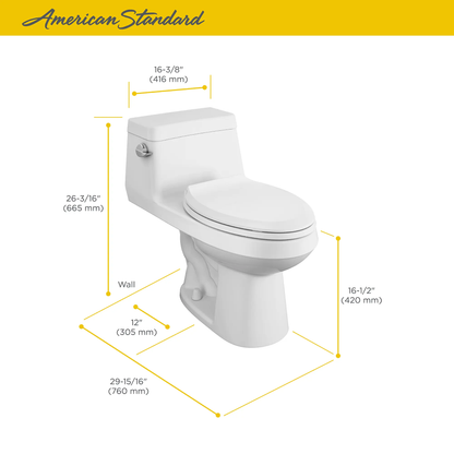 American Standard COLONY One-Piece Elongated Toilet