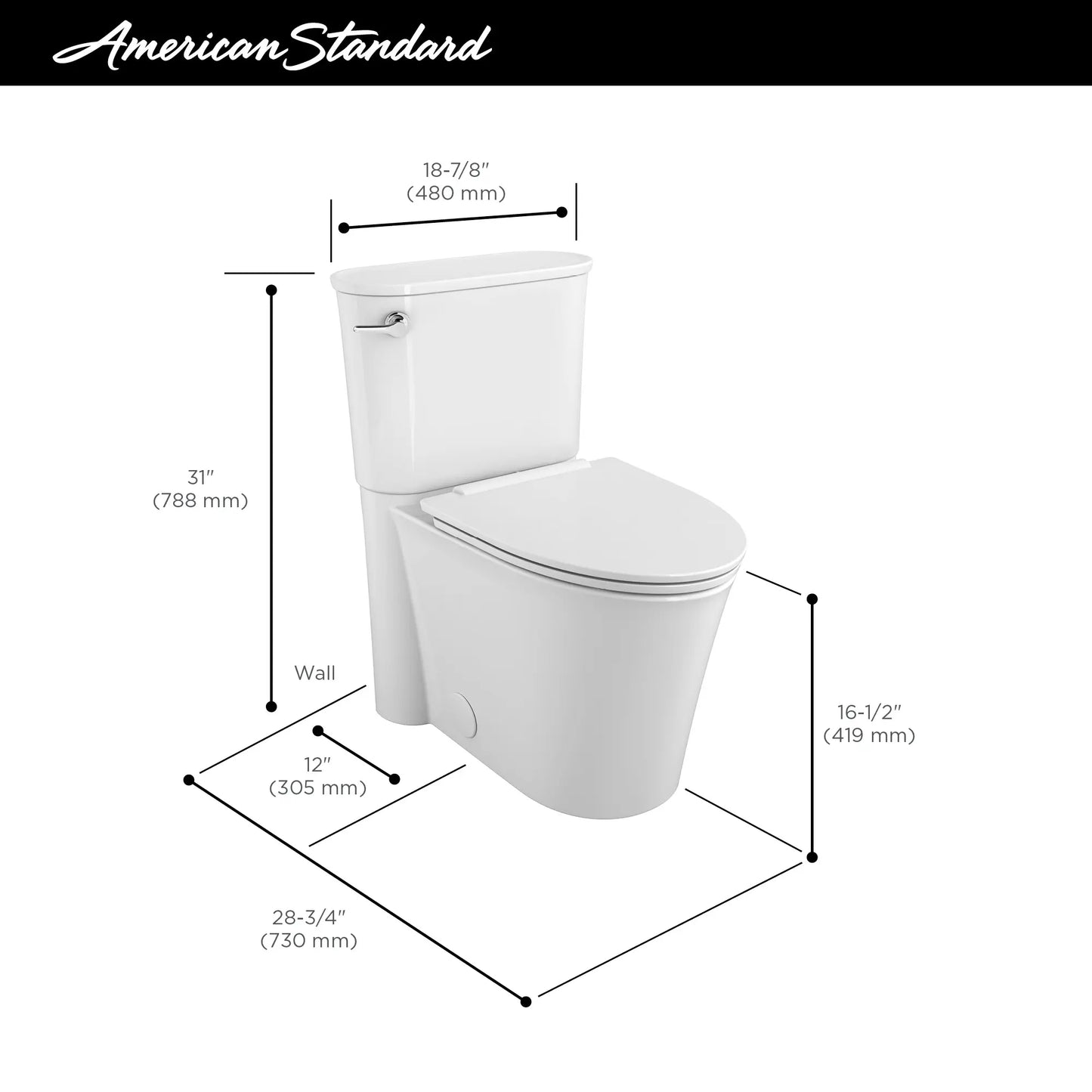 American Standard STUDIO S Toilet