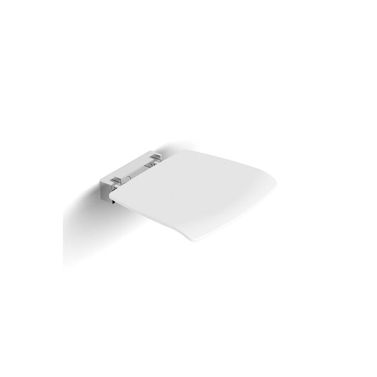Zitta Matte White Wall Seat