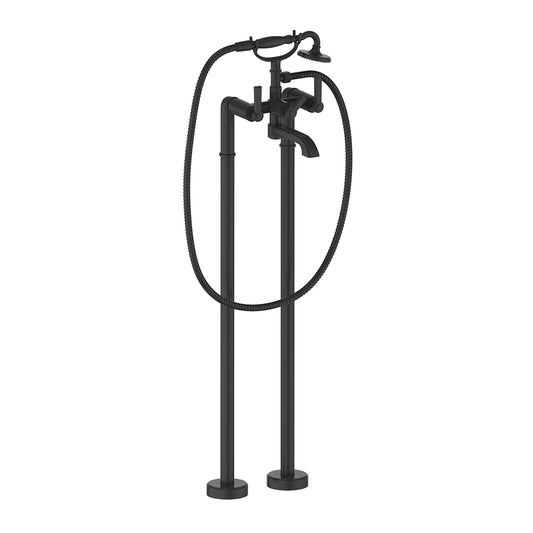 Vogt ZEHN Floor-Mount Tub Filler Dual Handle