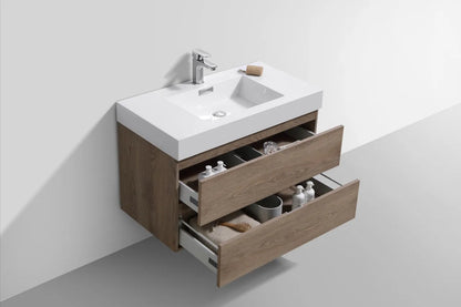 Fitsall 36" Wall-Mount Vanity