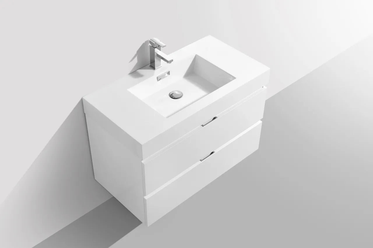 Fitsall 36" Wall-Mount Vanity