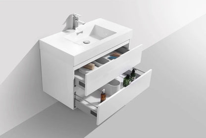 Fitsall 36" Wall-Mount Vanity