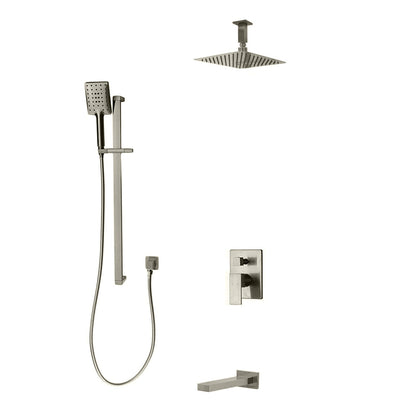 ProStyle QUADRA Pressure Balanced 3-Way Shower Set