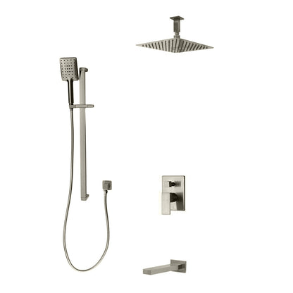 ProStyle QUADRA Pressure Balanced 3-Way Shower Set