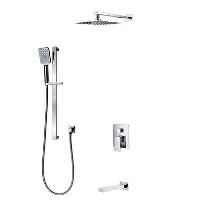ProStyle QUADRA Pressure Balanced 3-Way Shower Set