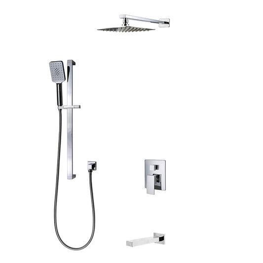 ProStyle QUADRA Pressure Balanced 3-Way Shower Set