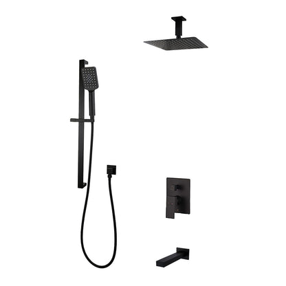 ProStyle QUADRA Pressure Balanced 3-Way Shower Set
