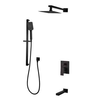 ProStyle QUADRA Pressure Balanced 3-Way Shower Set