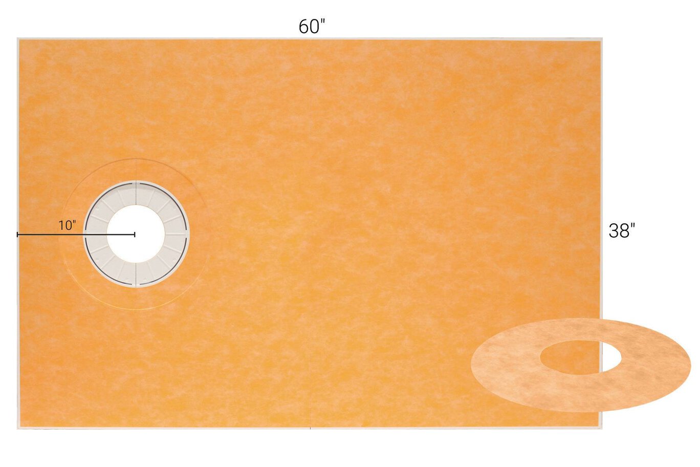 Schluter KERDI-SHOWER-T Shower Base