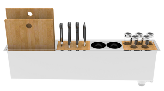 Zomodo PANAMA Slim 34" Chef Station